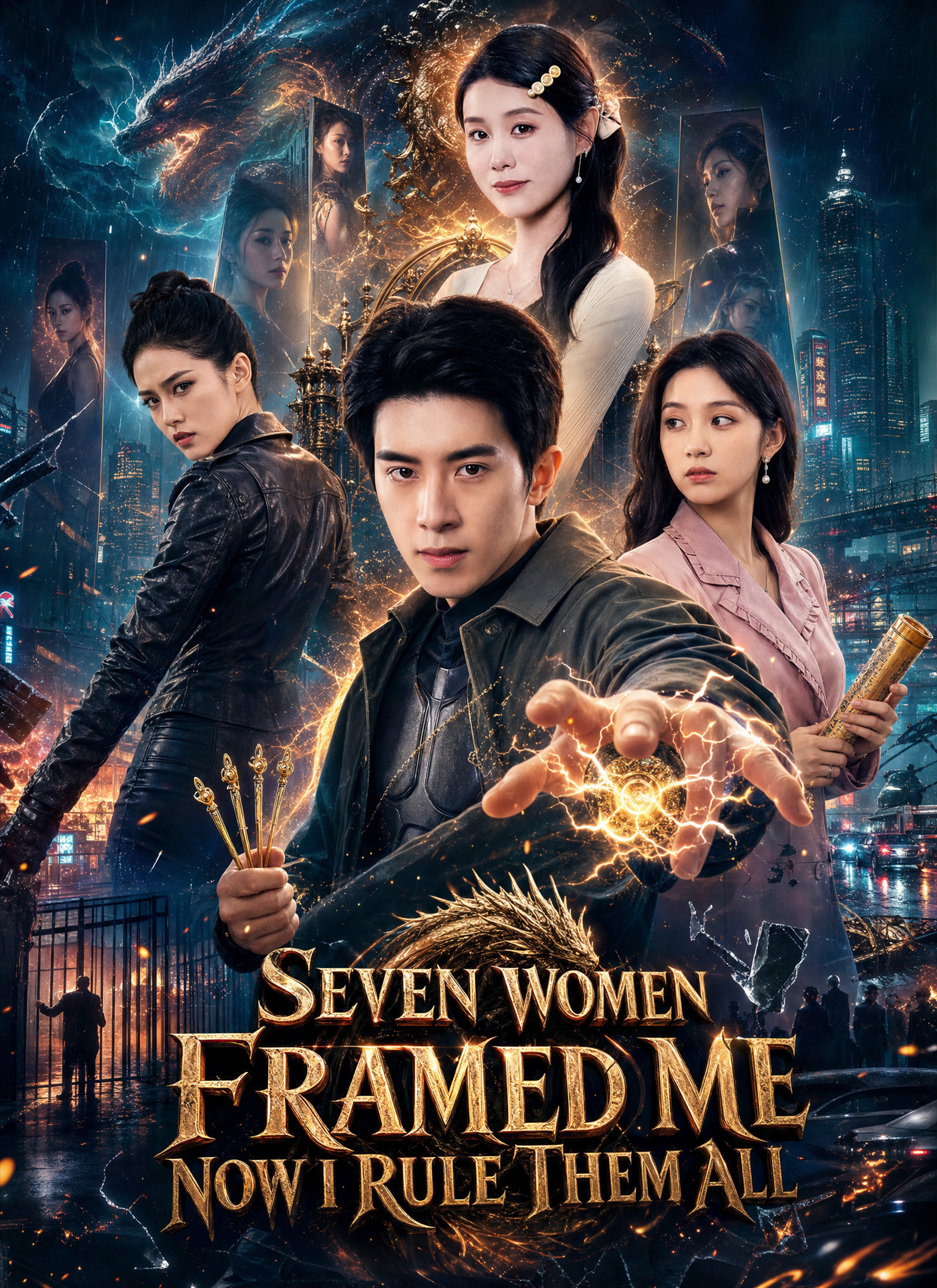 Seven Women Framed Me Now I Rule Them All (Dubbed)