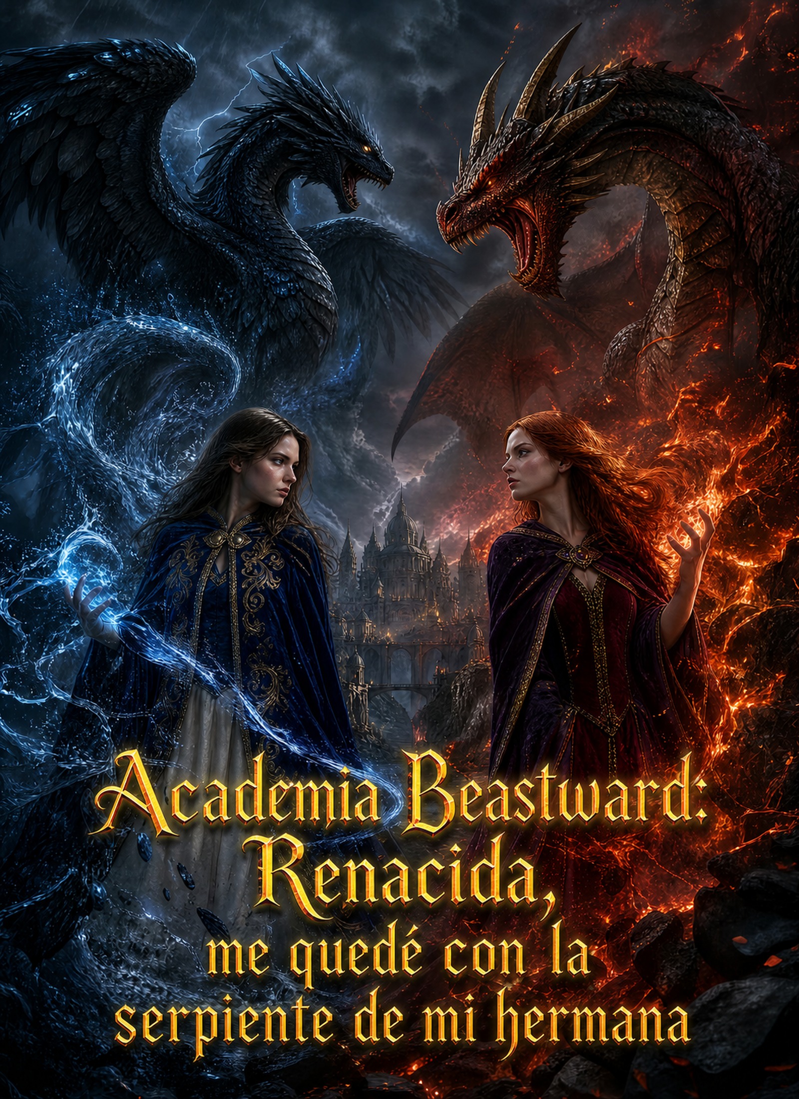 [Doblado] Academia Beastward: Renacida, me quedé con la serpiente de mi hermana