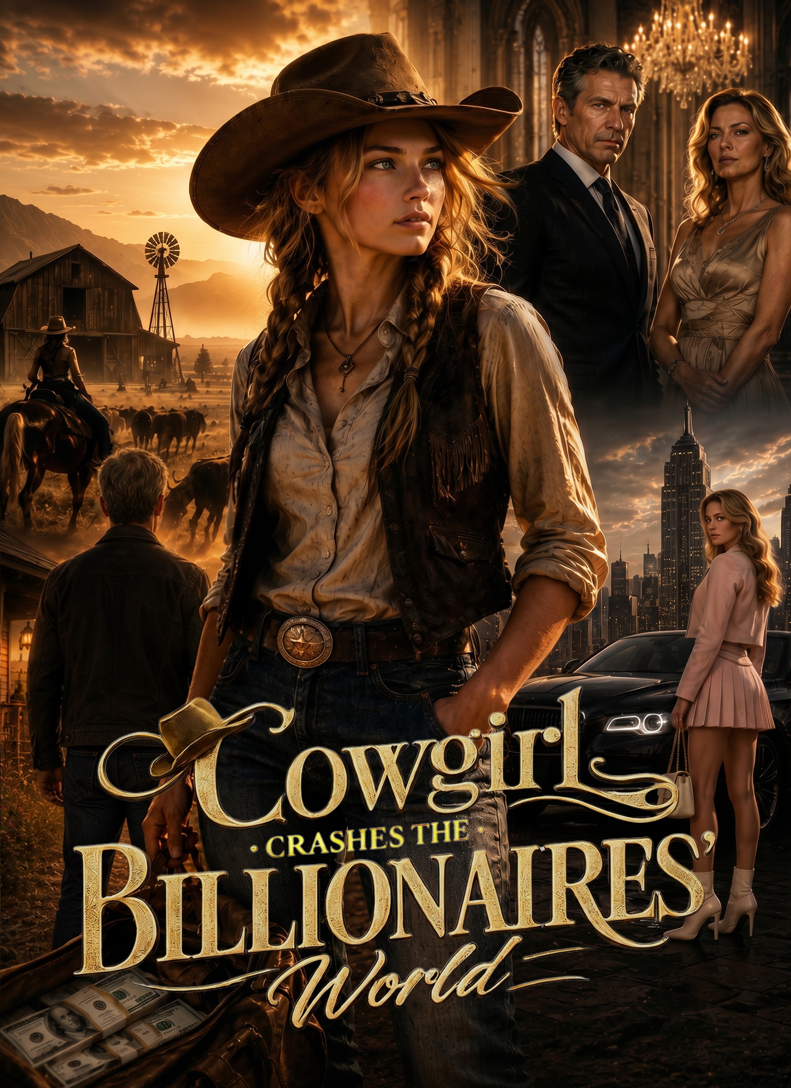 Cowgirl Crashes the Billionaires' World