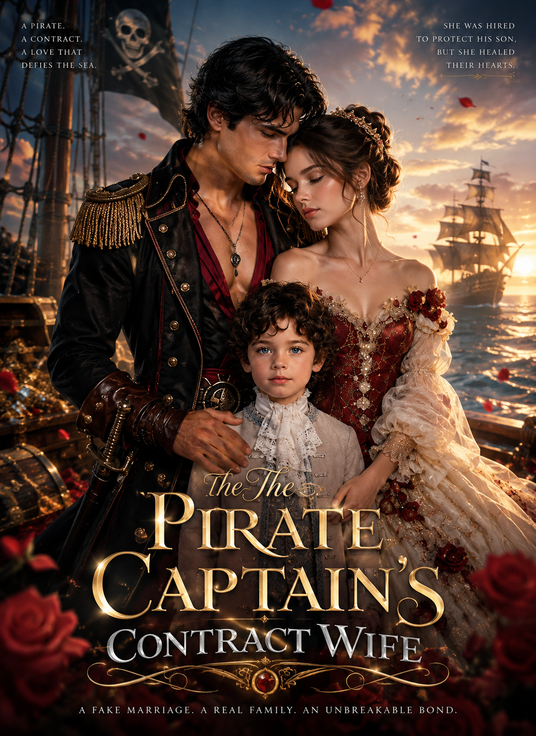 The Pirate Captain's Contract Wife cover