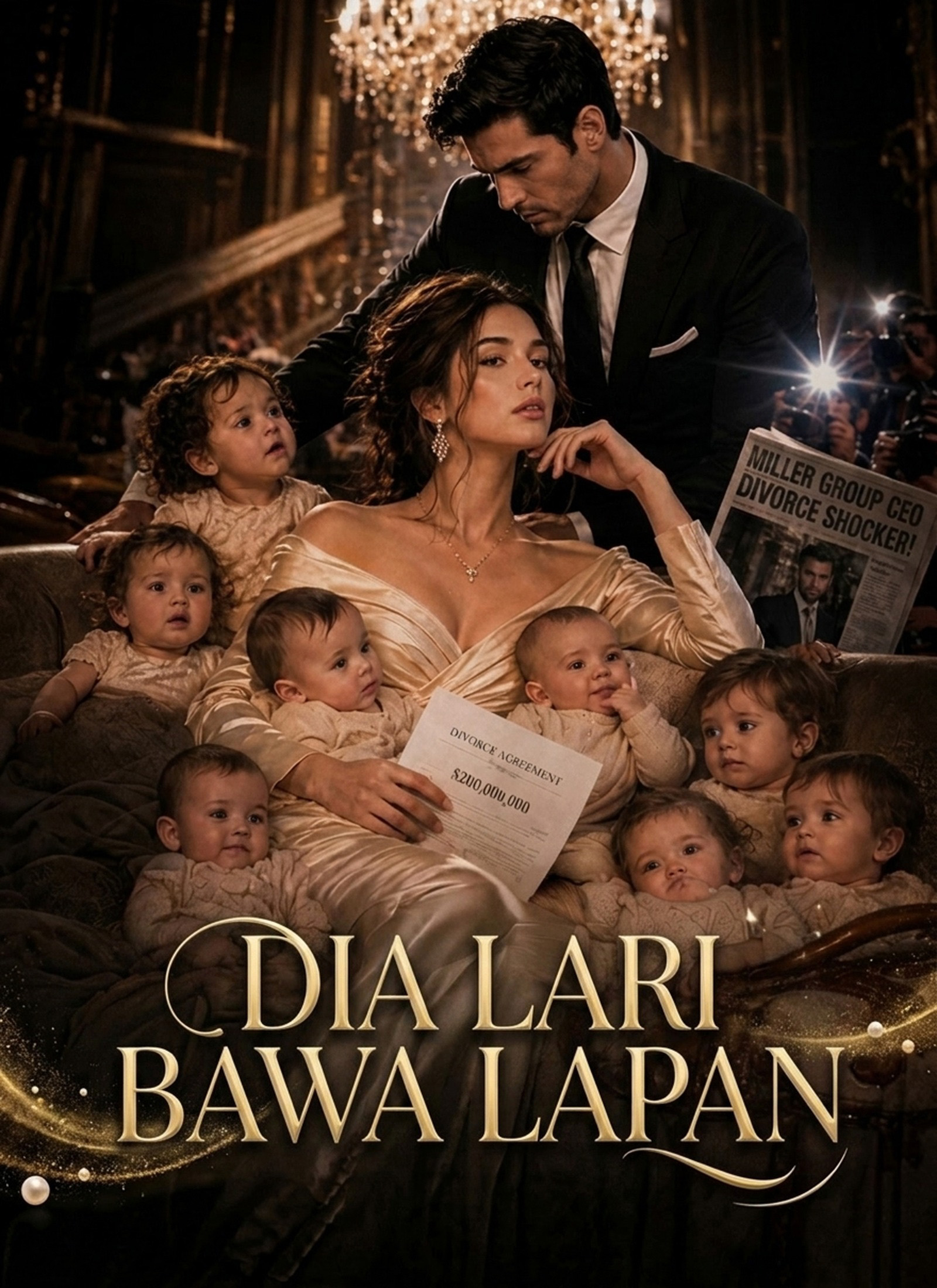 Dia Lari Bawa Lapan