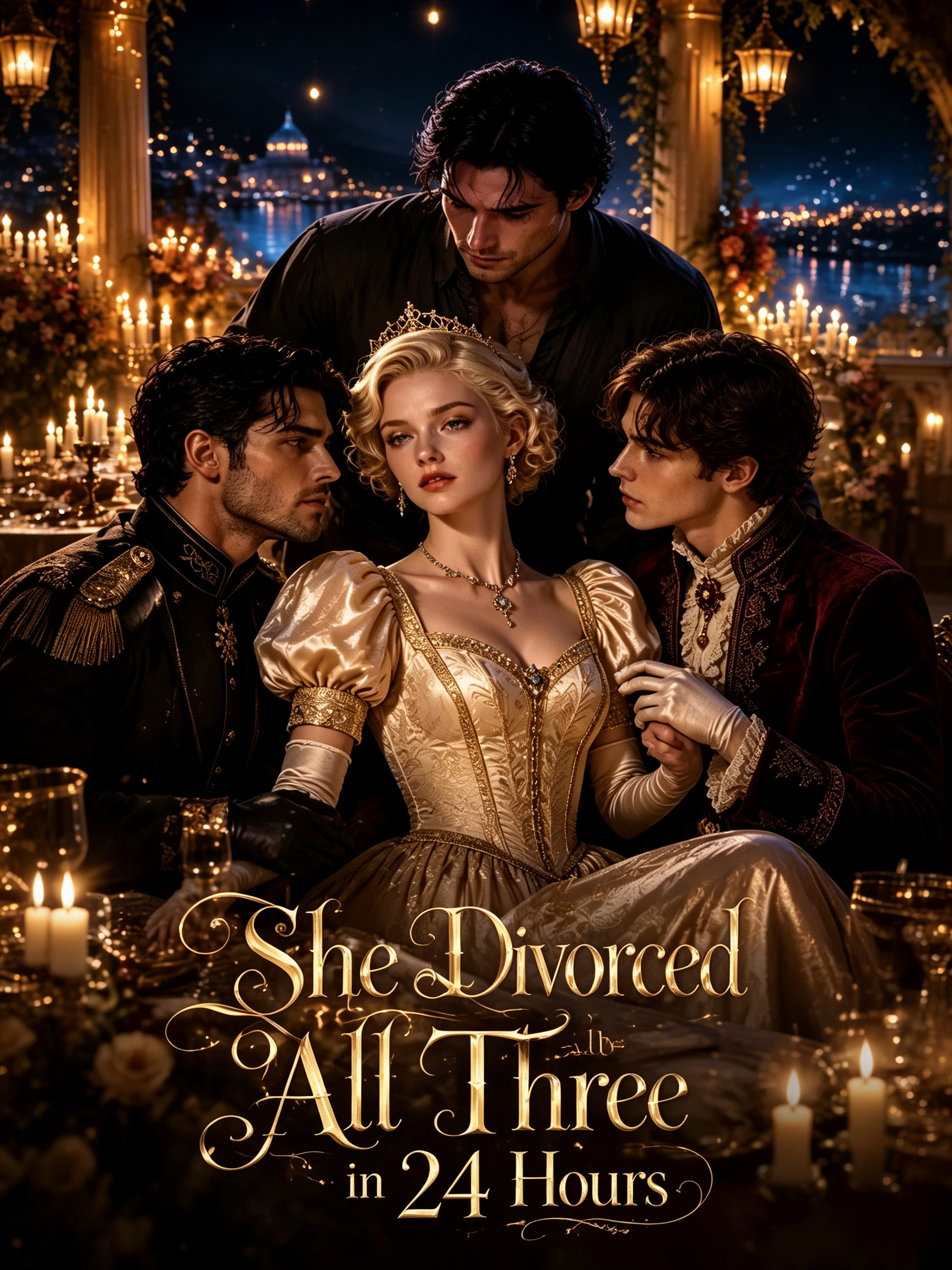 She Divorced All Three in 24 Hours cover