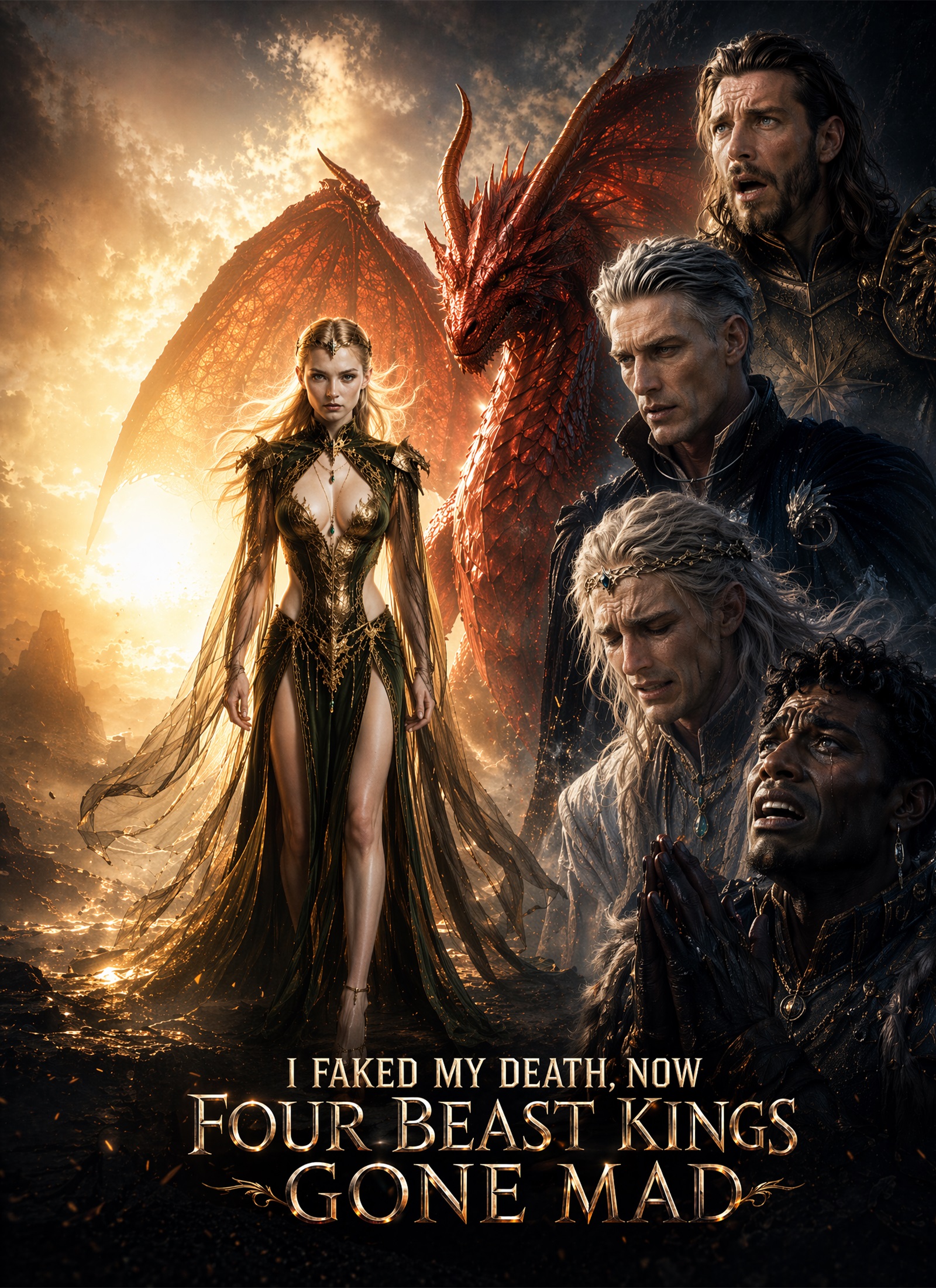 I Faked My Death. Now Four Beast Kings Have Gone Mad cover