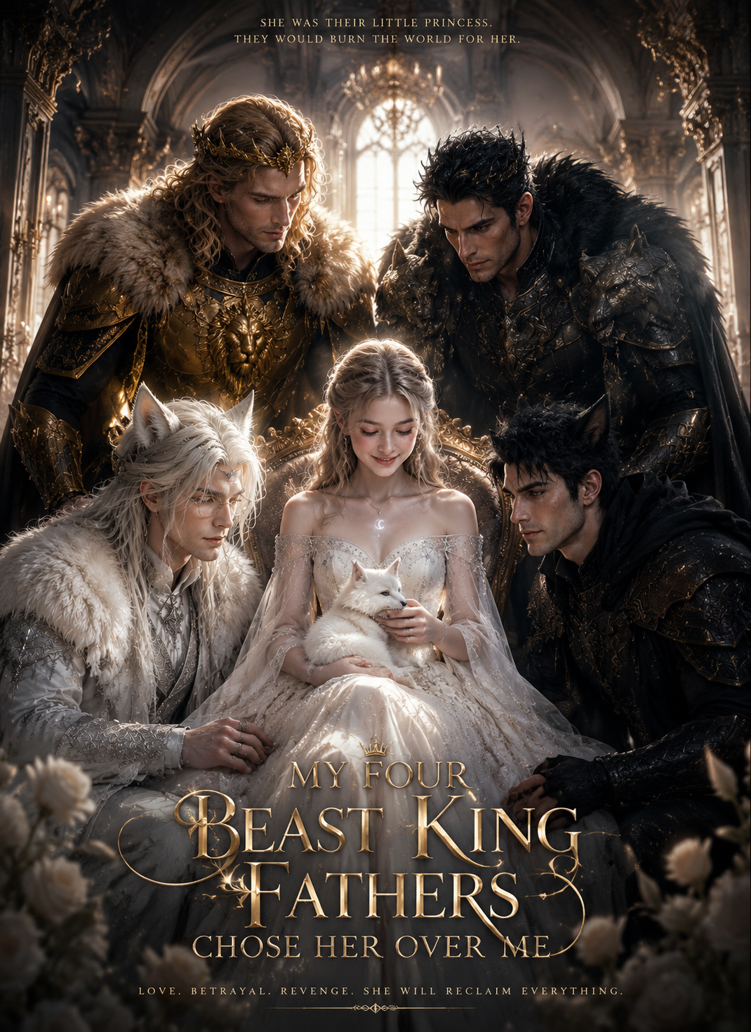 My Four Beast King Fathers Chose Her Over Me cover
