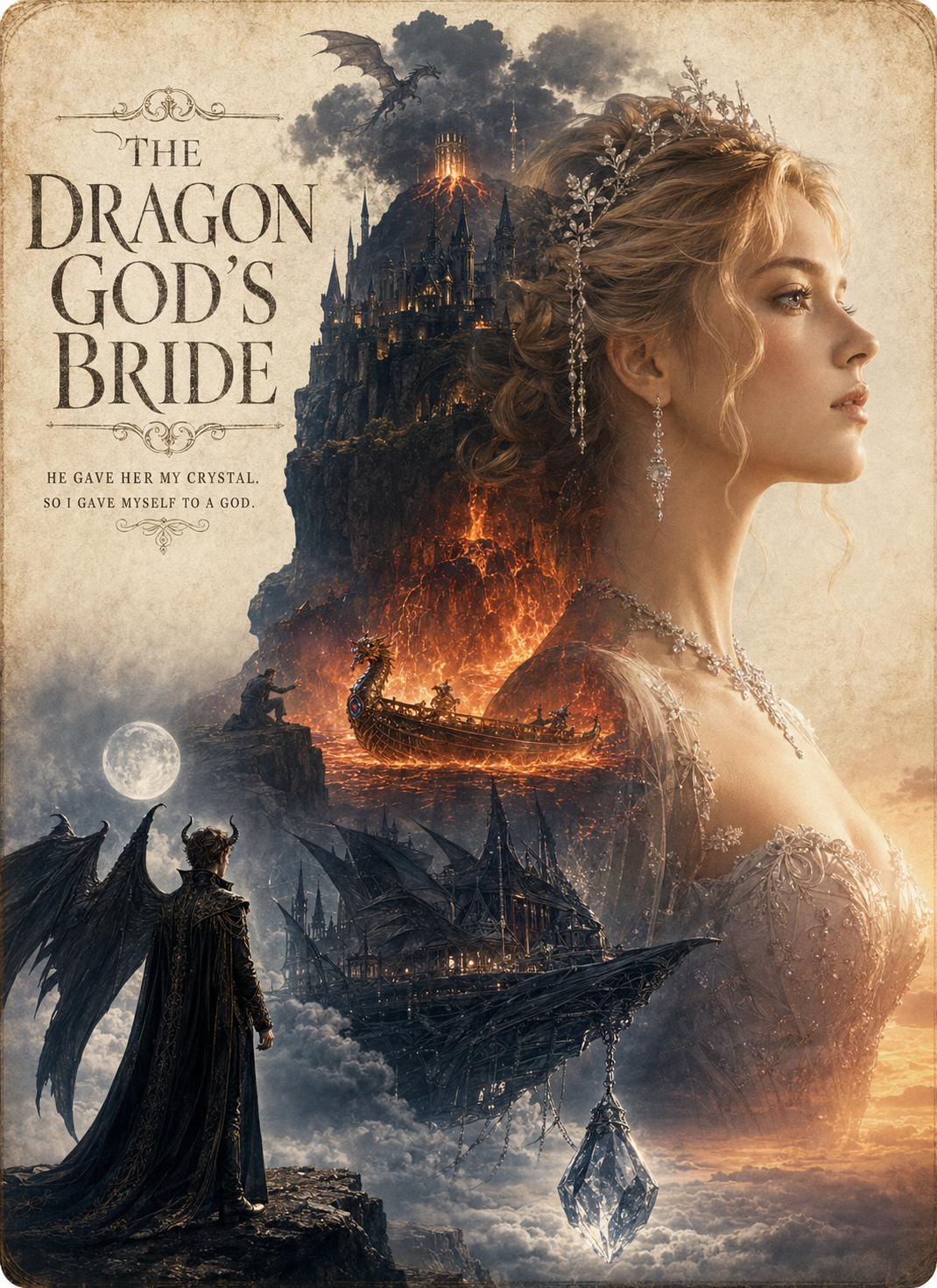 He Gave My Crystal to Her, So I Became the Dragon God's Bride