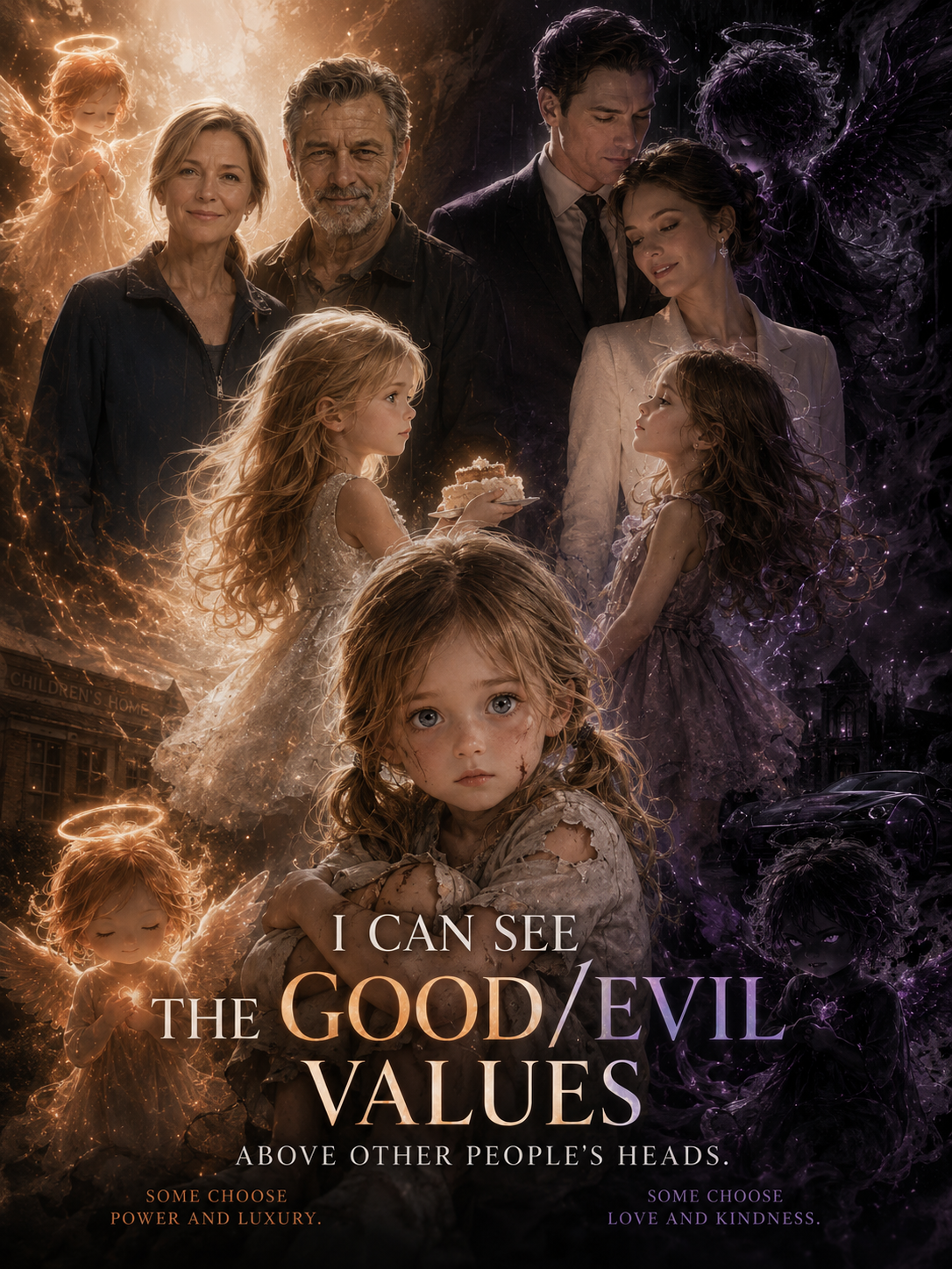 I Can See the Good and Evil Values Above People's Heads
