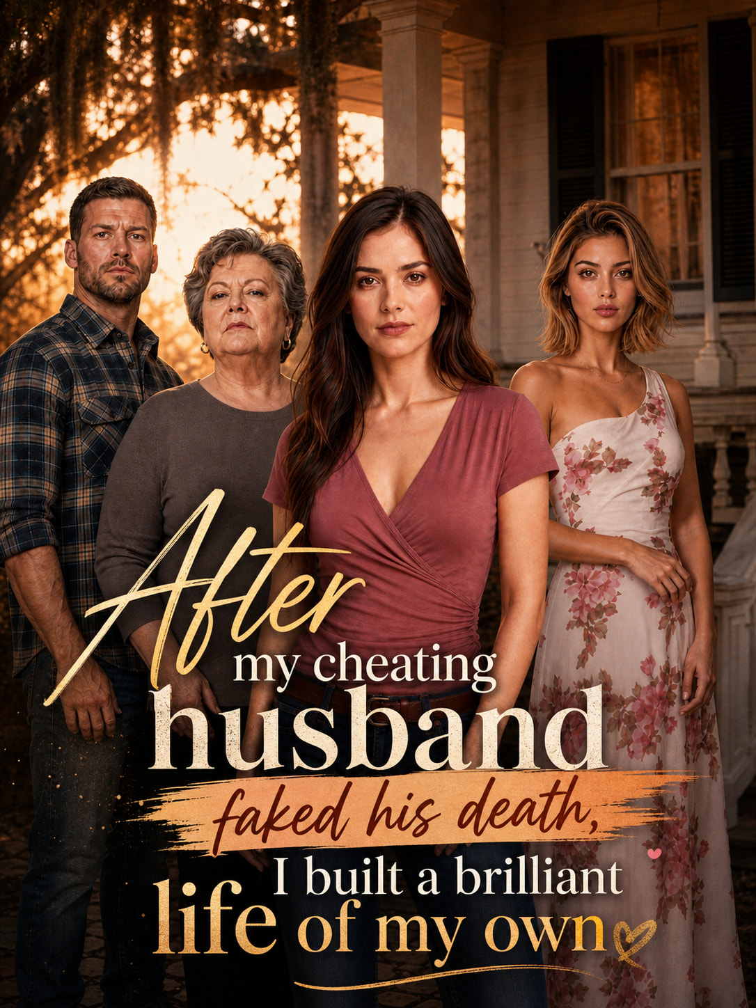 After my cheating husband faked his death, I built a brilliant life of my own