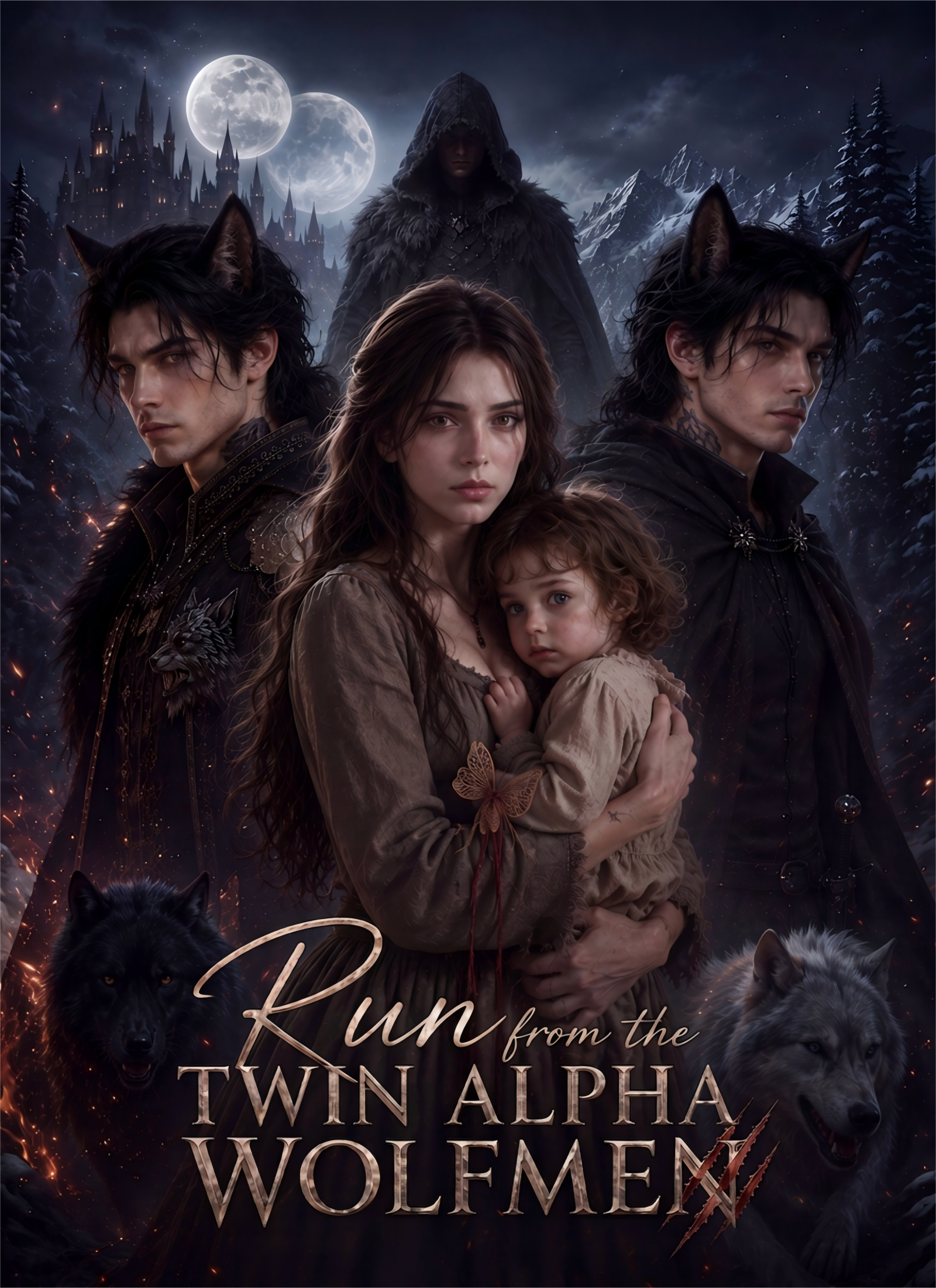 Run from the Twin Alpha Wolfmen