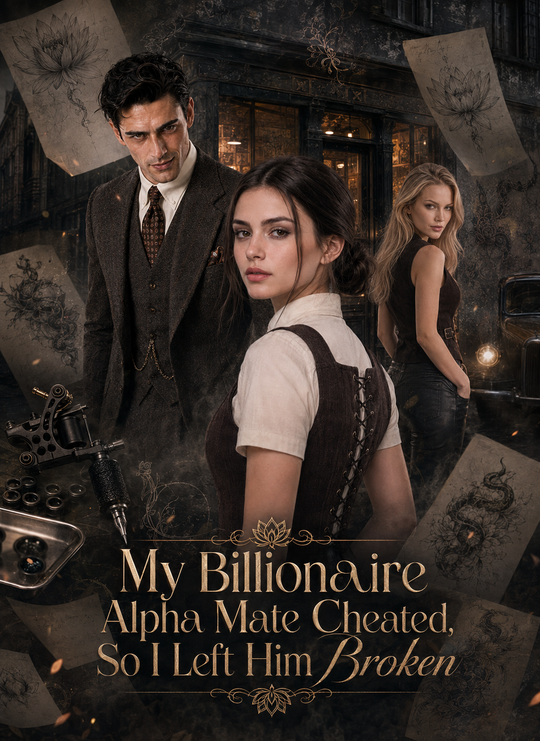 My Billionaire Alpha Mate Cheated, So I Left Him Broken