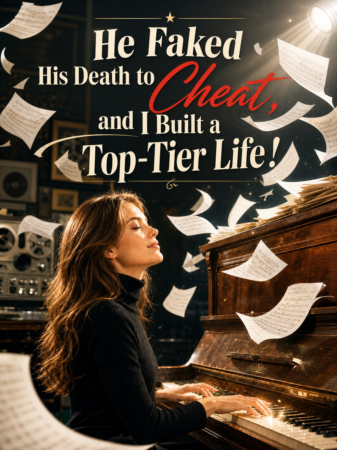 He Faked His Death to Cheat, and I Built a Top-Tier Life!