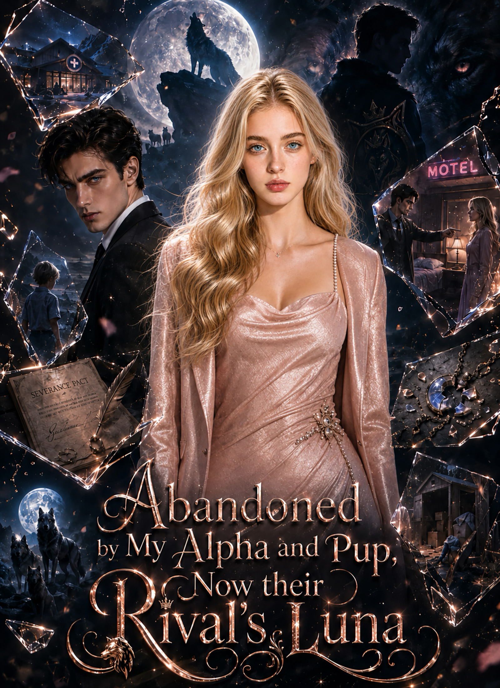 Abandoned by My Alpha and Pup, Now their Rival's Luna