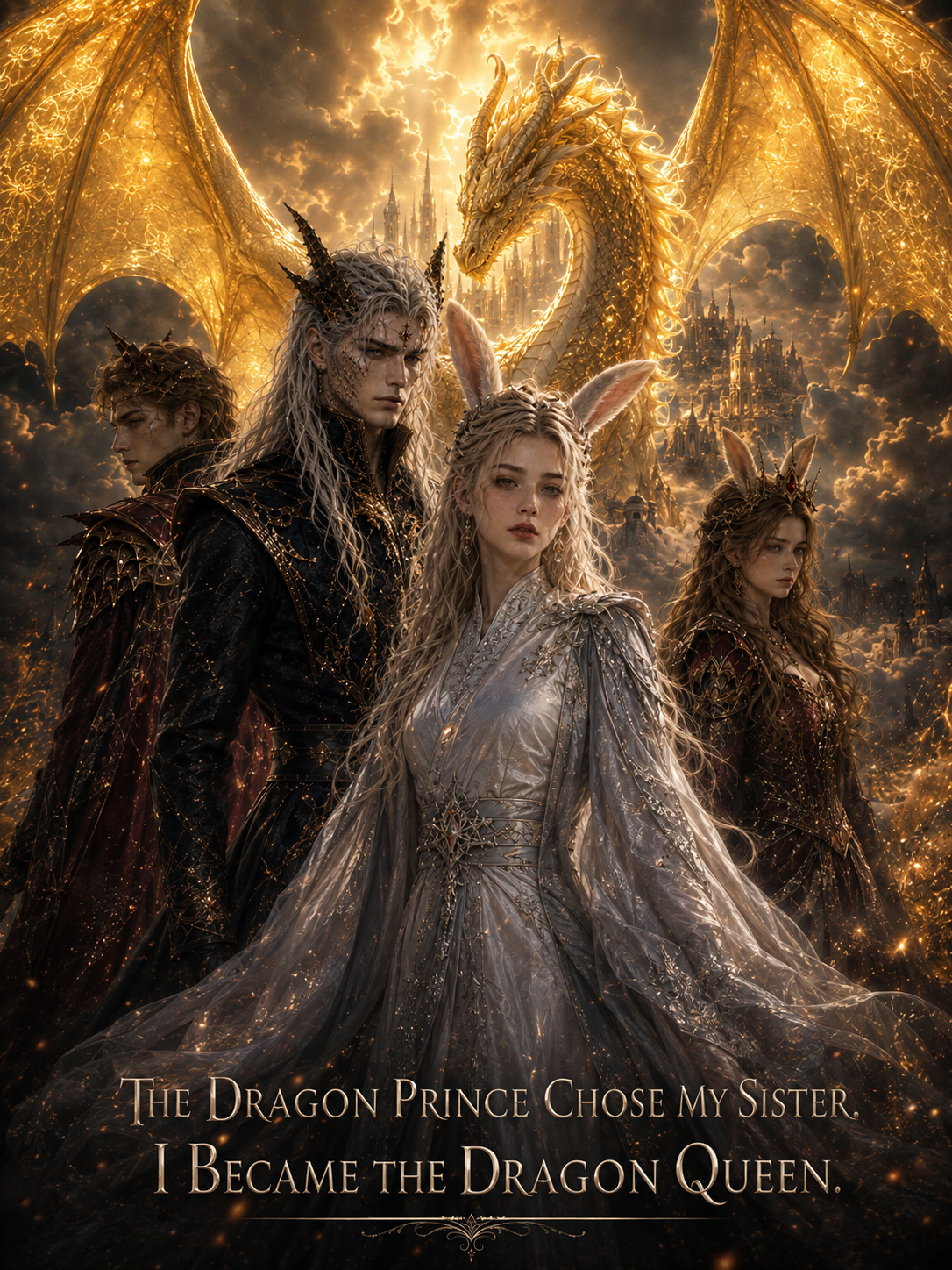 The Dragon Prince Chose My Sister. I Became the Dragon Queen. cover