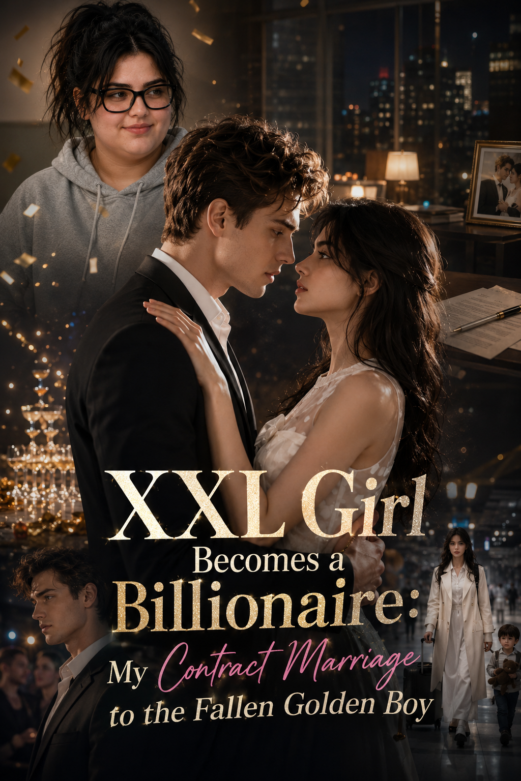 XXL Girl Becomes a Billionaire: My Contract Marriage to the Fallen Golden Boy