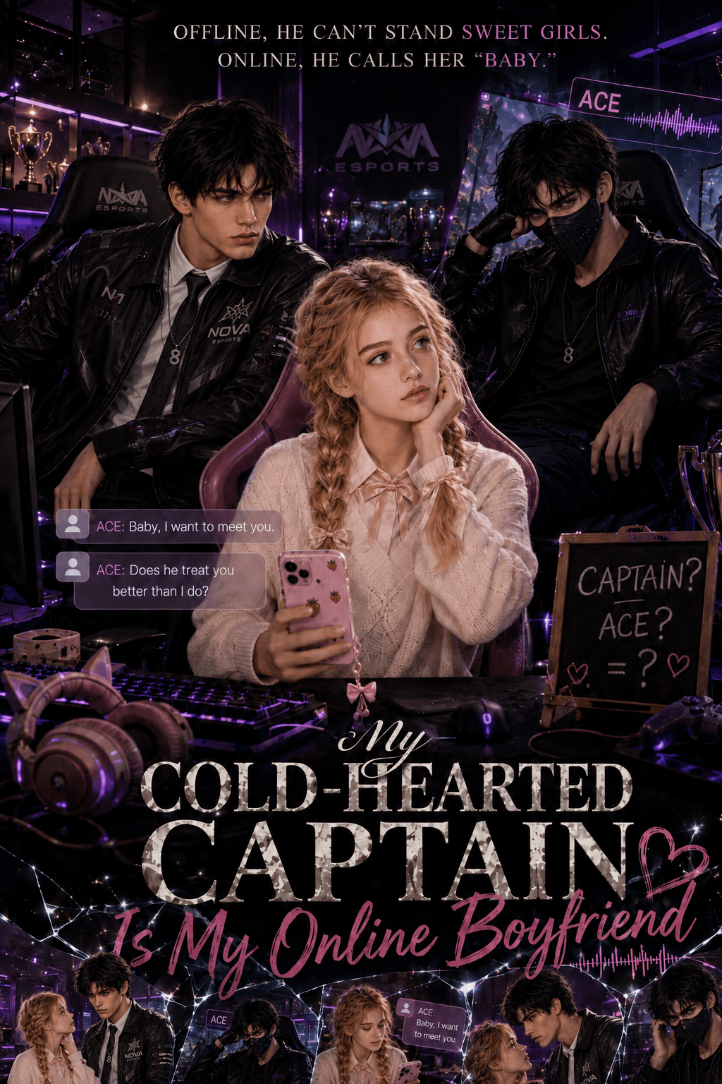 My Cold-Hearted Captain Is My Online Boyfriend
