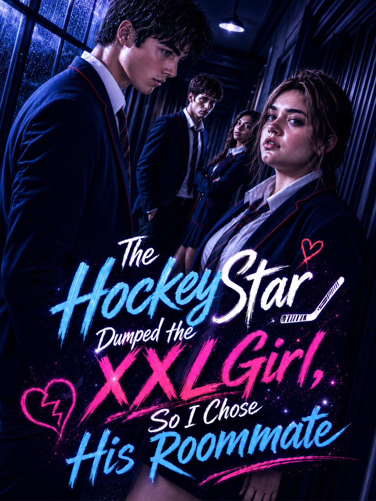 The Hockey Star Dumped the XXL Girl, So I Chose His Roommate