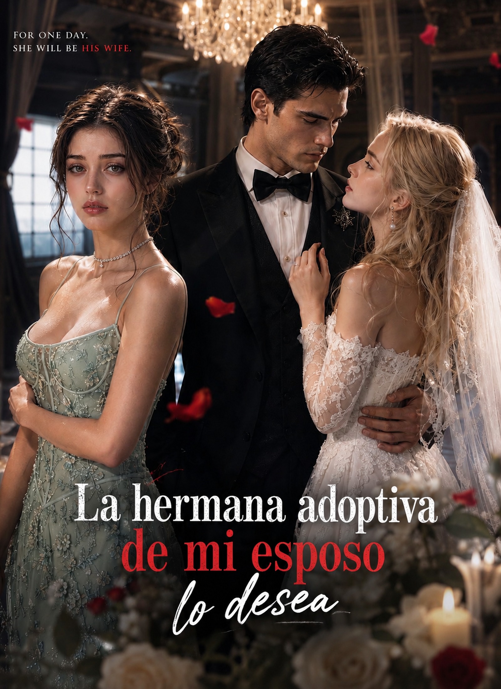 La hermana adoptiva de mi esposo lo desea