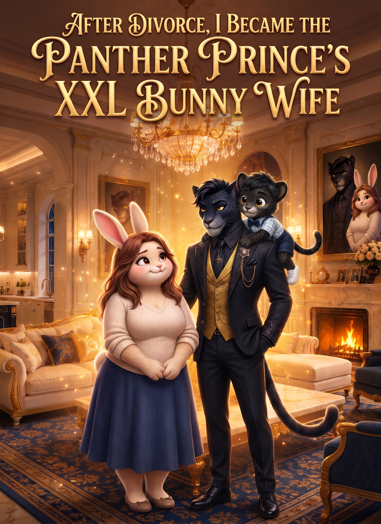 After Divorce, I Became the Panther Prince's XXL Bunny Wife