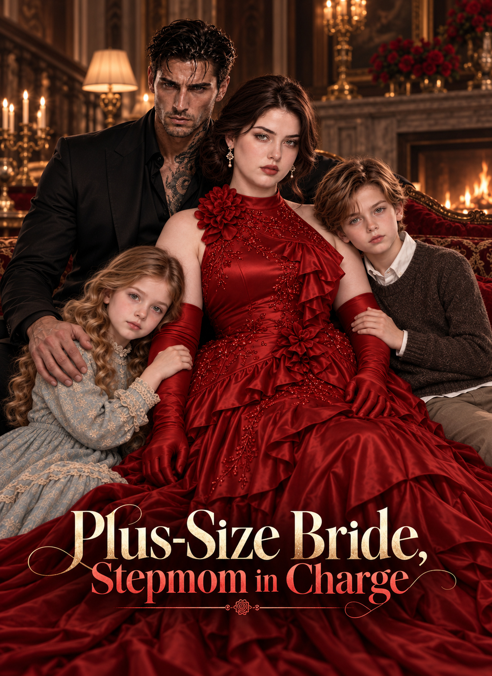 Plus-Size Bride, Stepmom in Charge