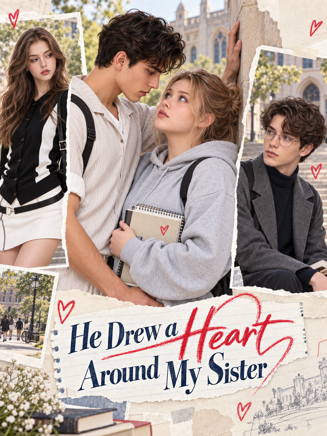 He Drew a Heart Around My Sister