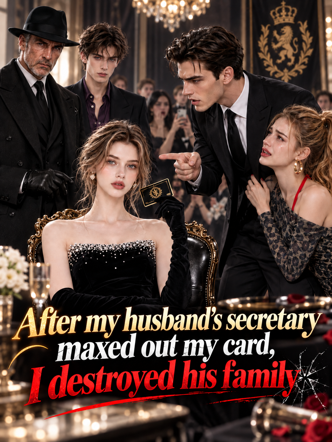 After my husband's secretary maxed out my card, I destroyed his family