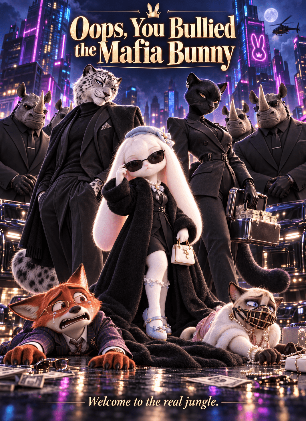 Oops, You Bullied the Mafia Bunny