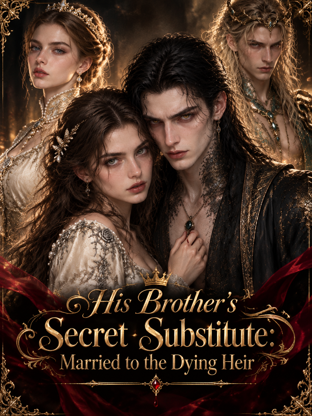 His Brother's Secret Substitute: Married to the Dying Heir