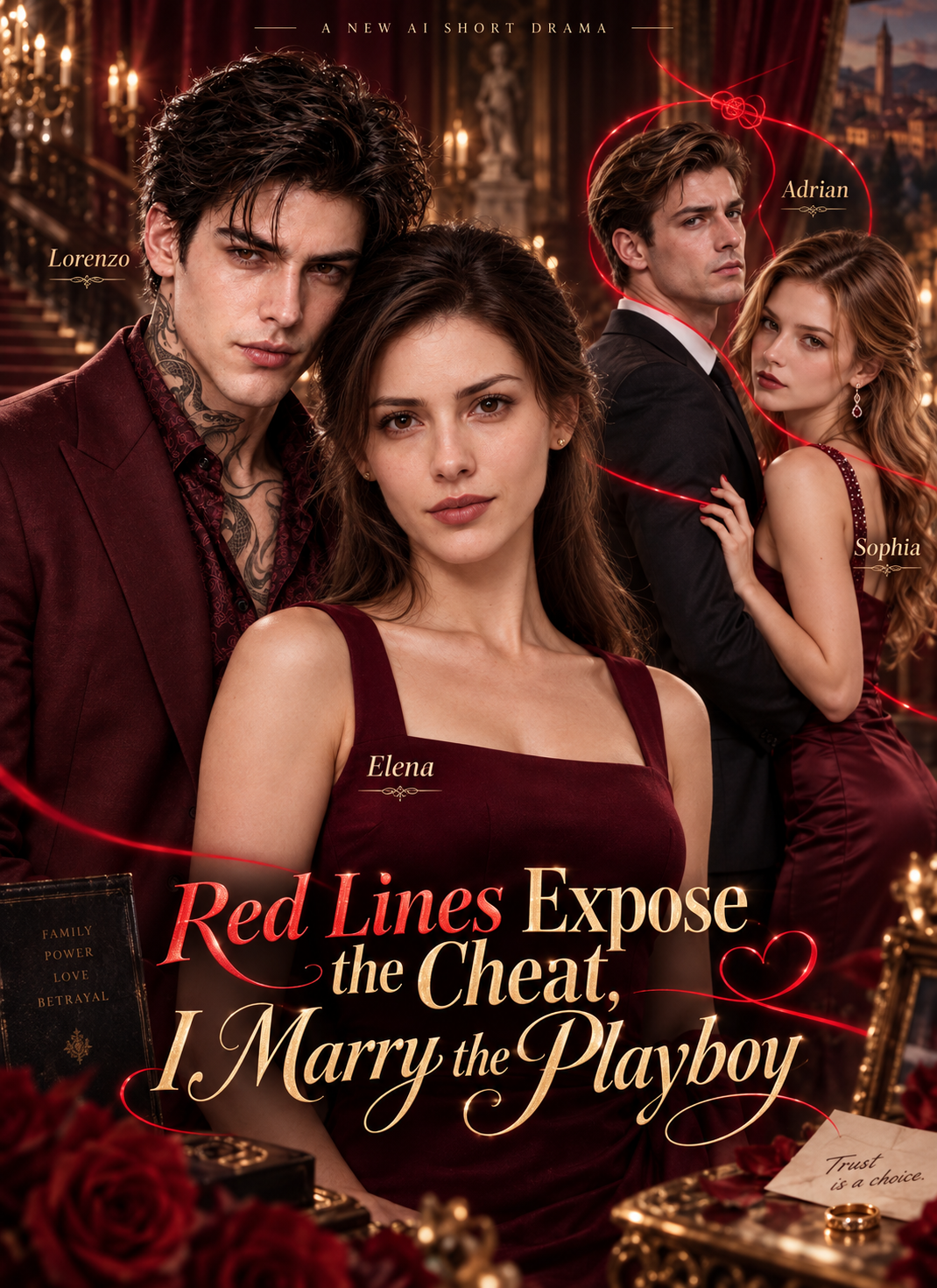 Red Lines Expose the Cheat, I Marry the Playboy