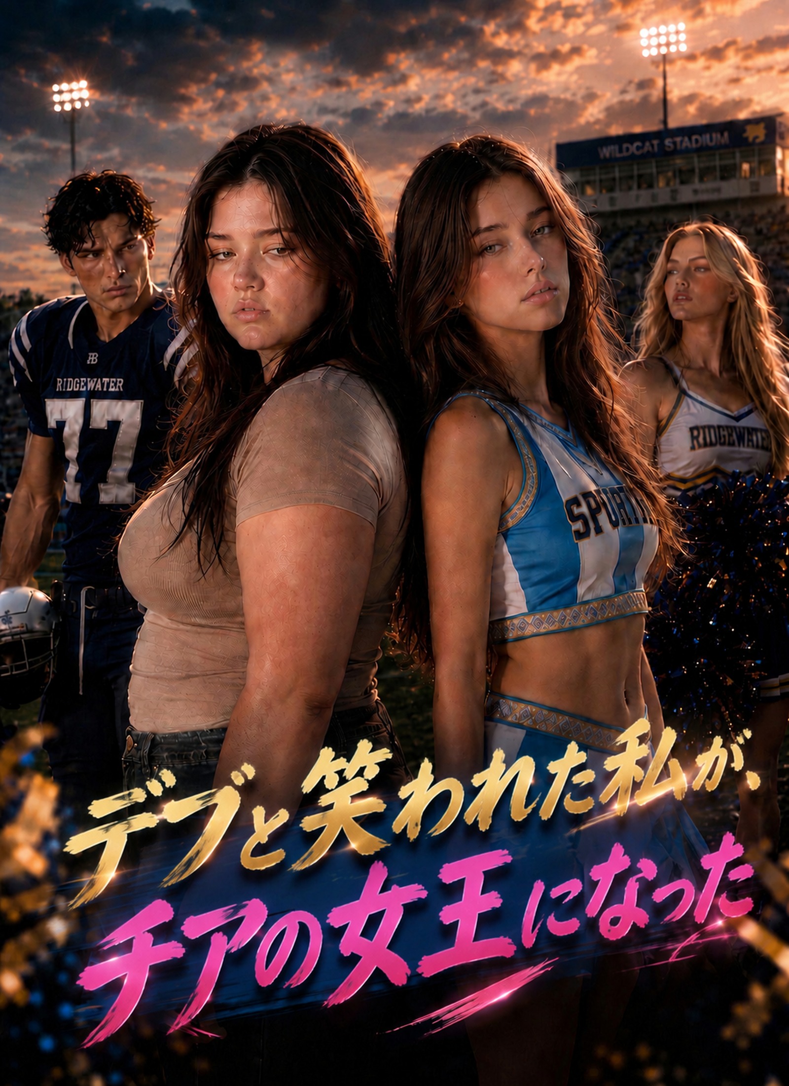 デブと笑われた私が、チアの女王になった