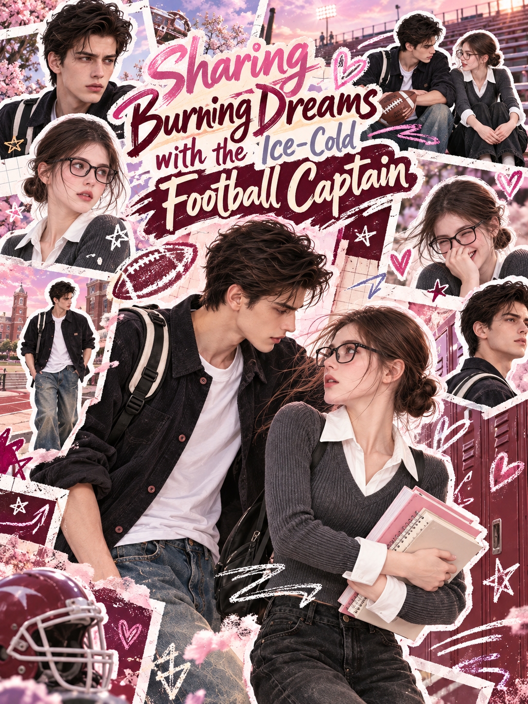Poster Sharing Burning Dreams with the Ice-Cold Football Captain