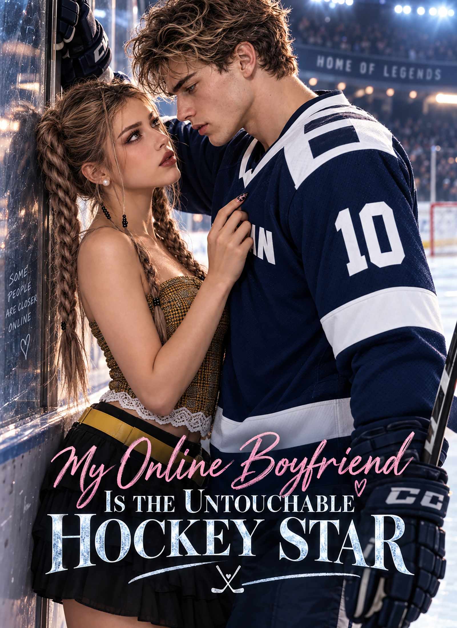 My Online Boyfriend Is the Untouchable Hockey Star