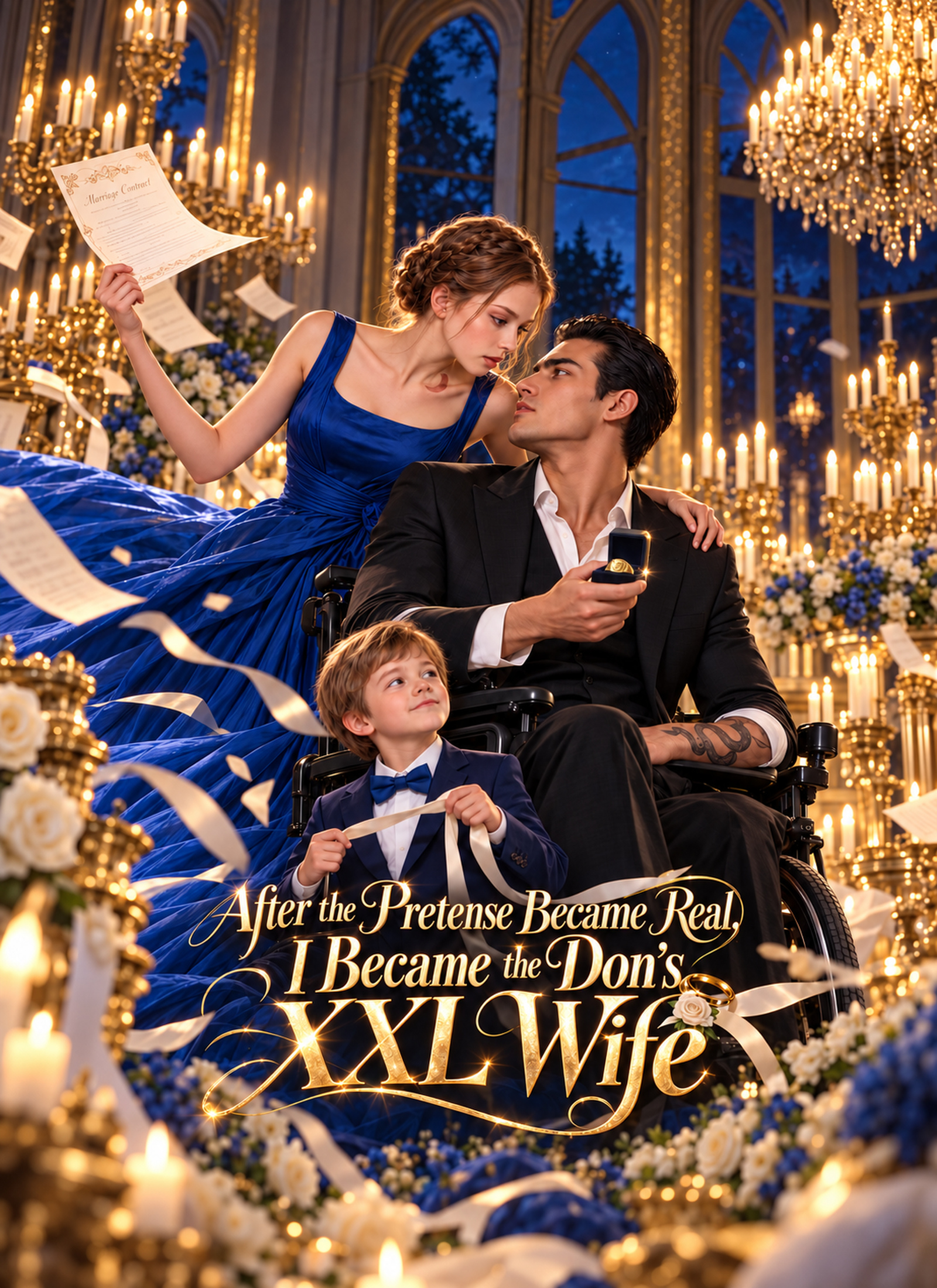 After the Pretense Became Real,I Became the Don's XXL Wife