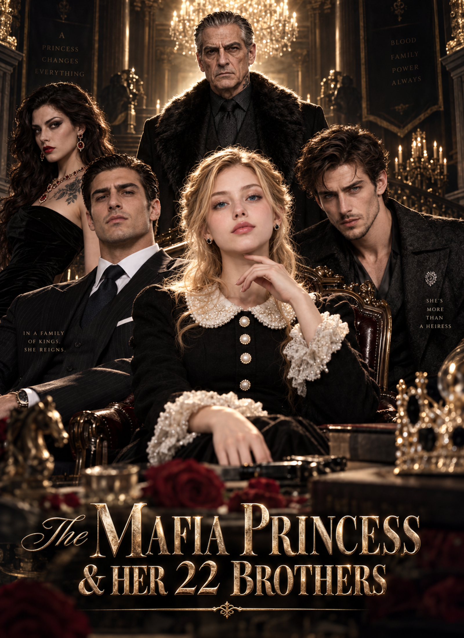 The Mafia Princess & Her 22 Brothers