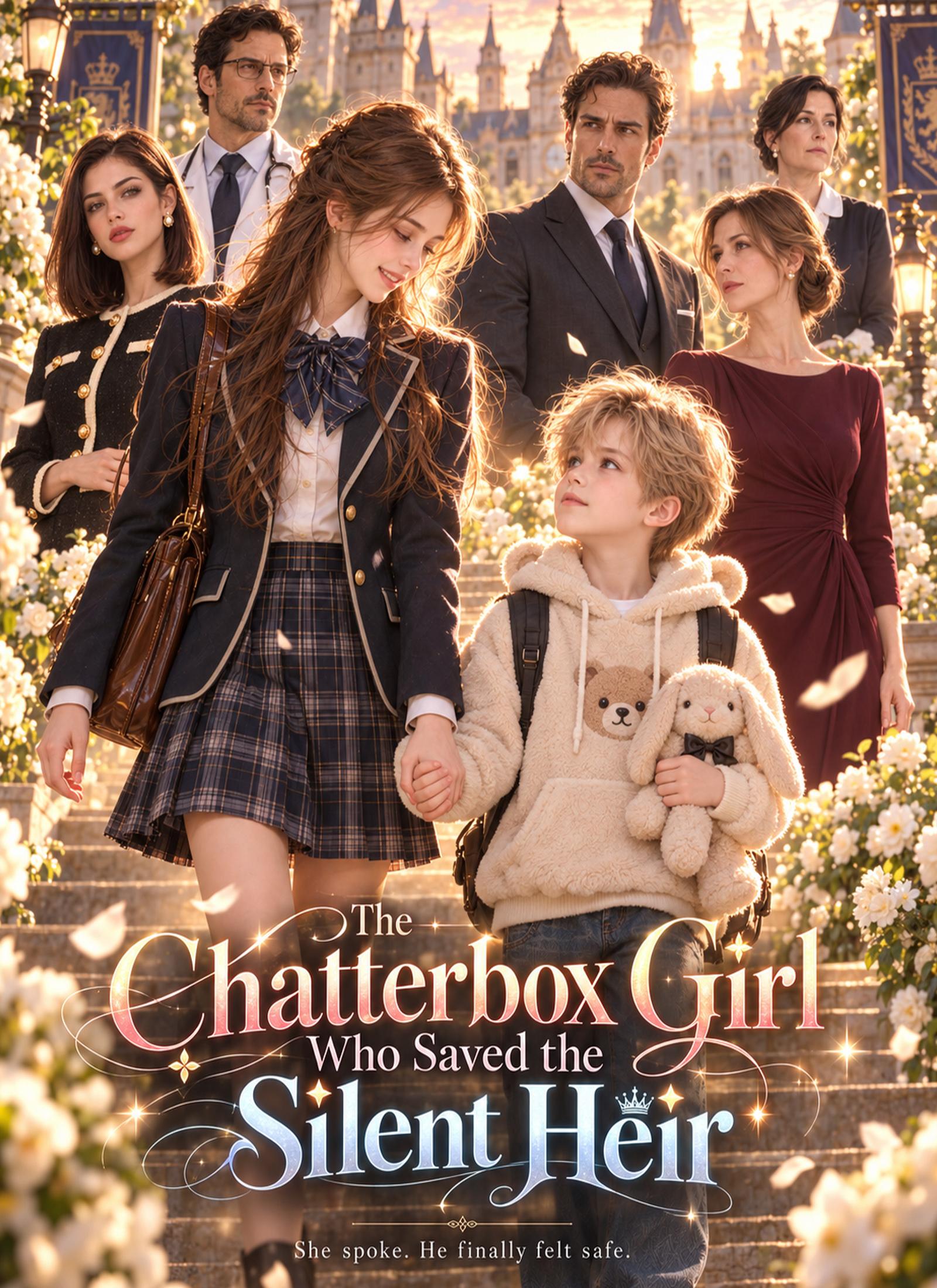 The Chatterbox Girl Who Saved the Silent Heir