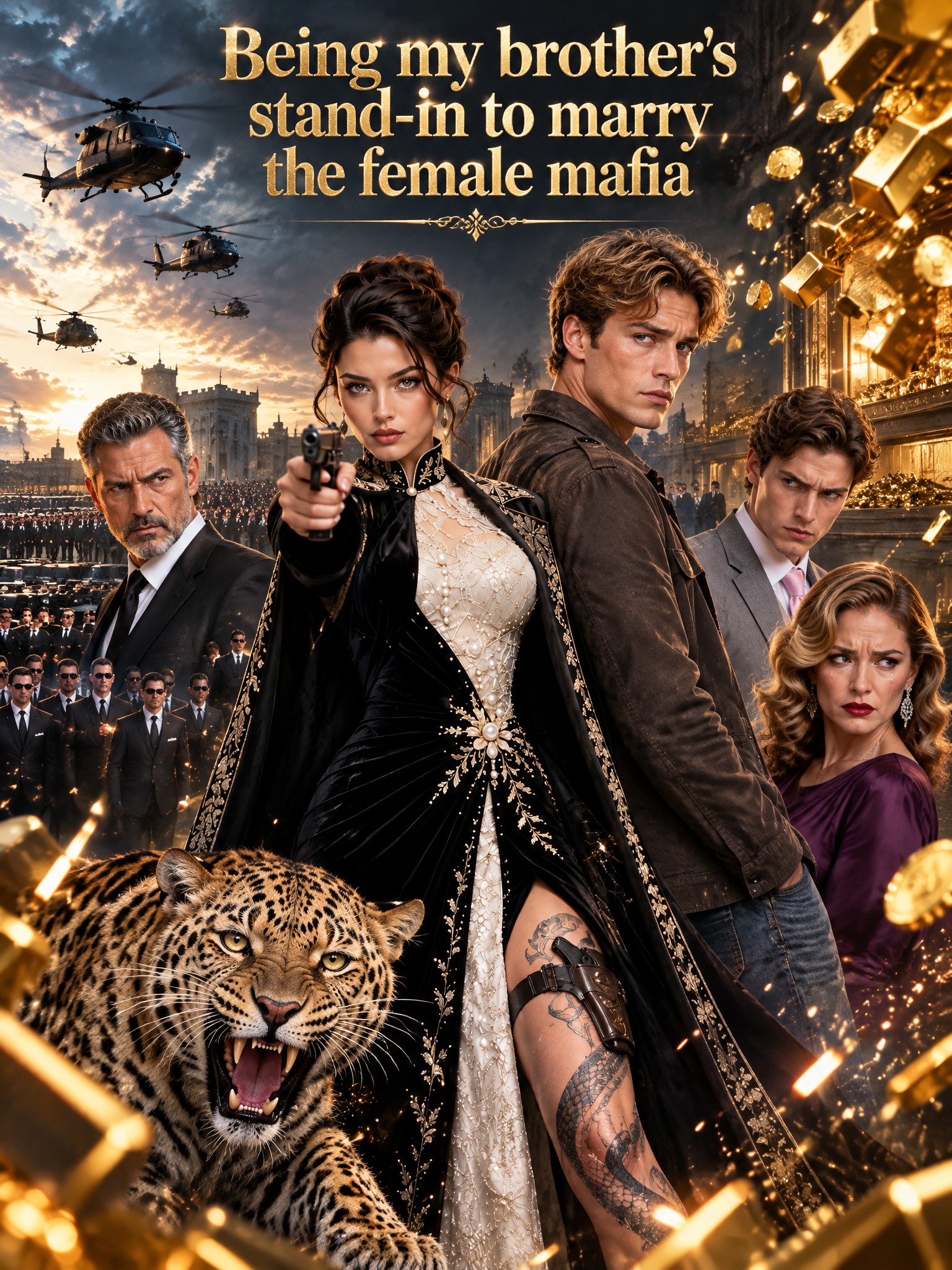 Being my brother's stand-in to marry the female mafia