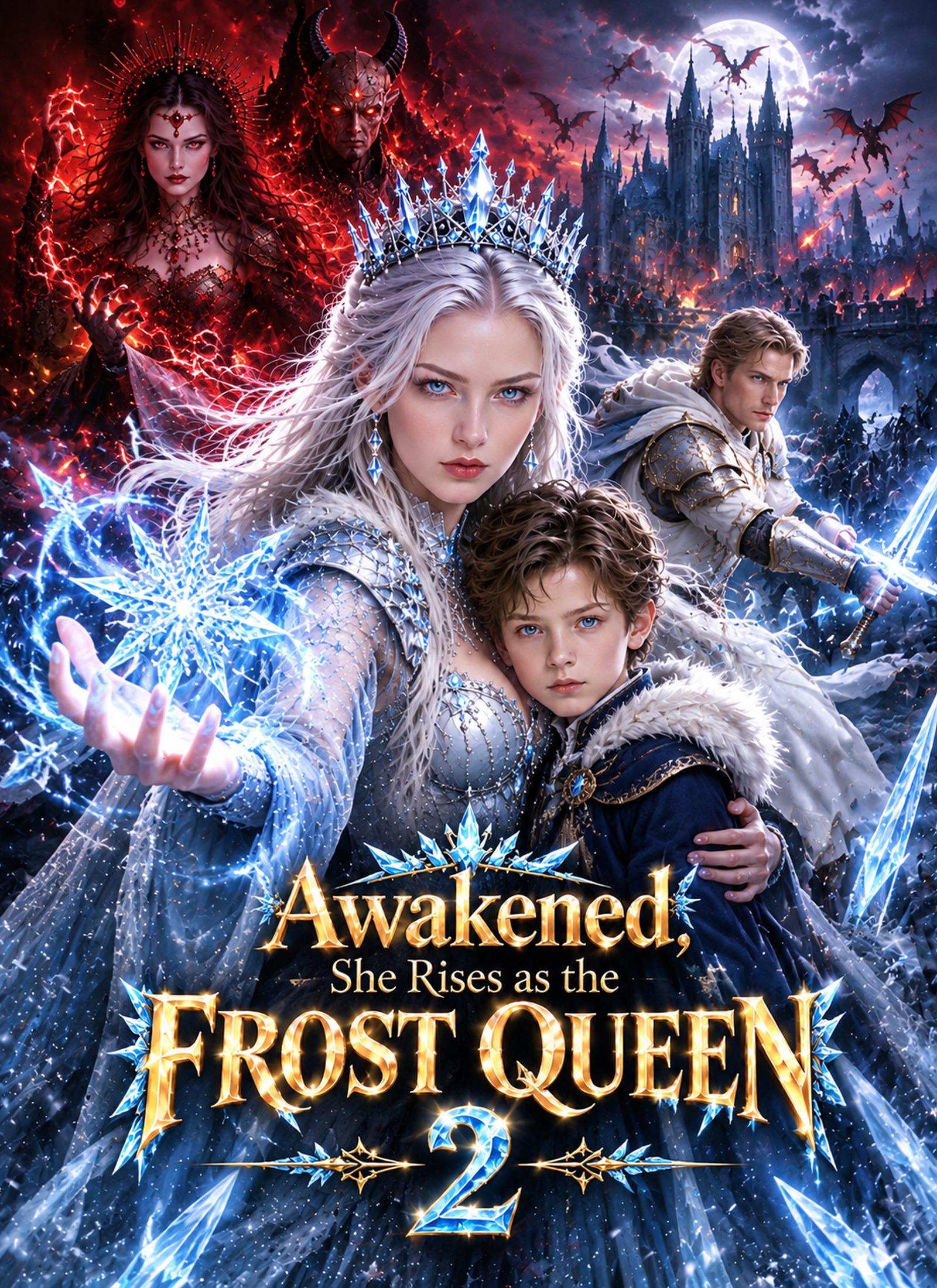 Poster Awakened, She Rises as the Frost Queen 2