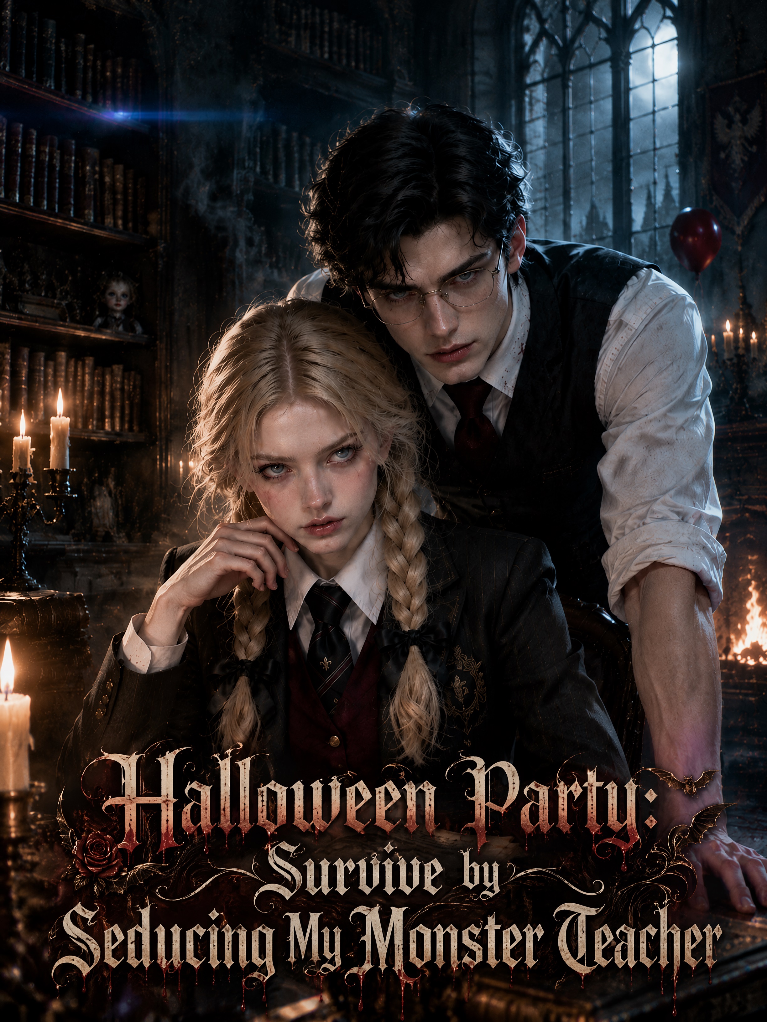 Halloween Party: Survive by Seducing My Monster Teacher