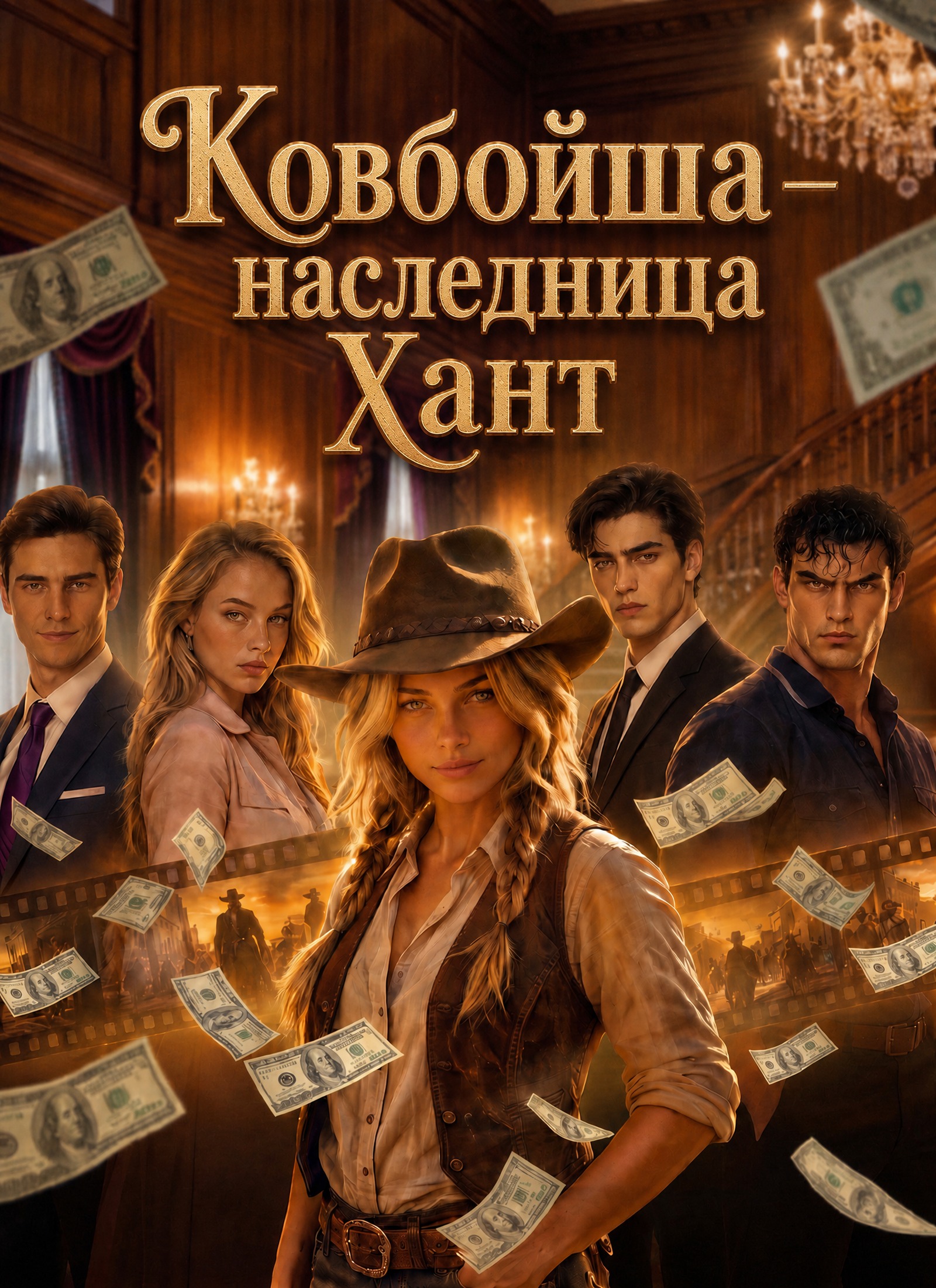 [Дубляж]Ковбойша — наследница Хант