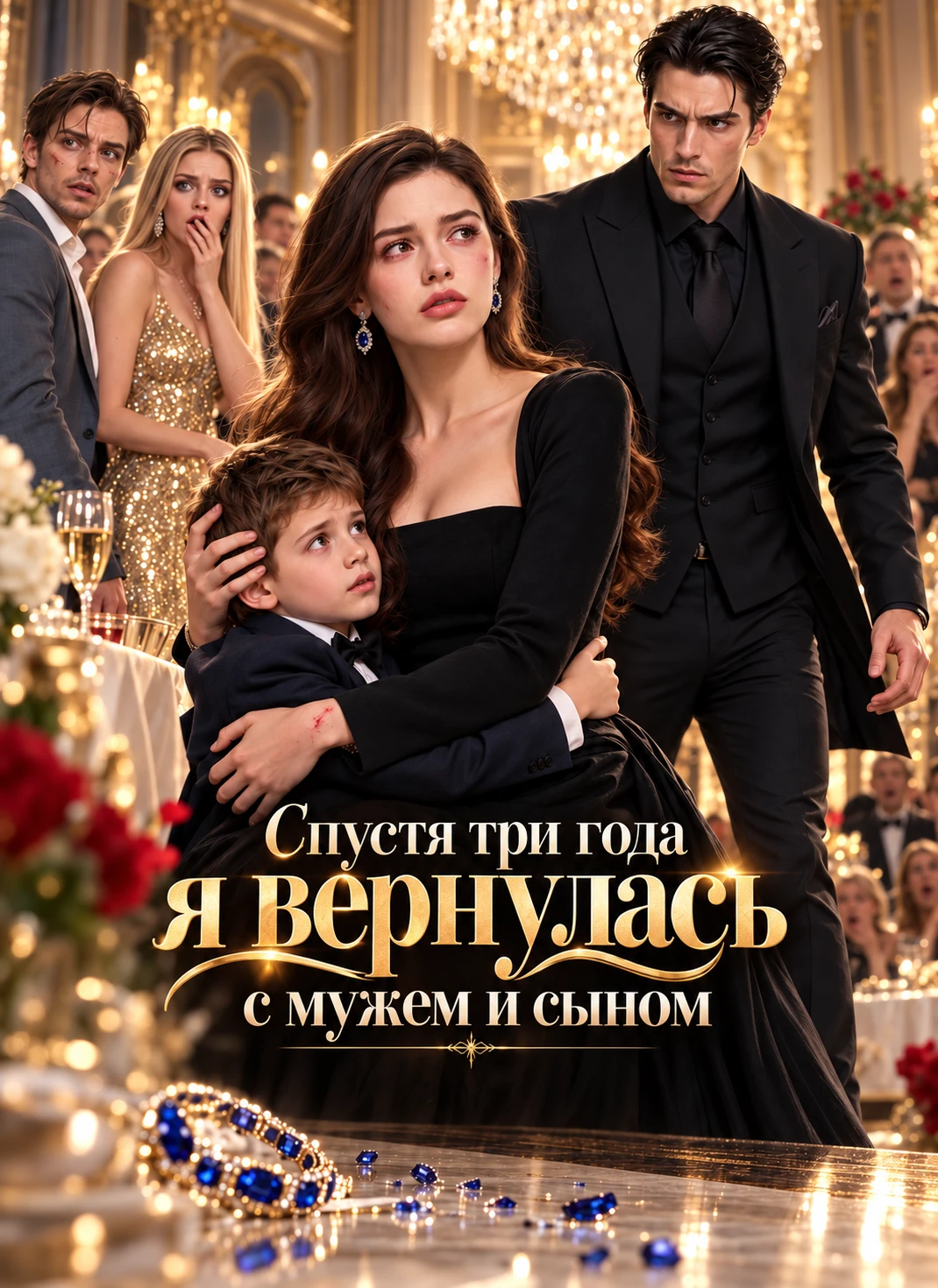 Спустя три года я вернулась с мужем и сыном